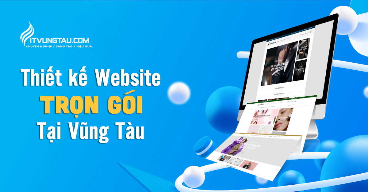 Thiet ke website tron goi tai Vung Tau