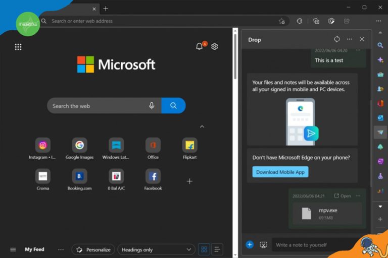 Microsoft Edge Drop là gì? Và Nó Hoạt Động Như Thế Nào